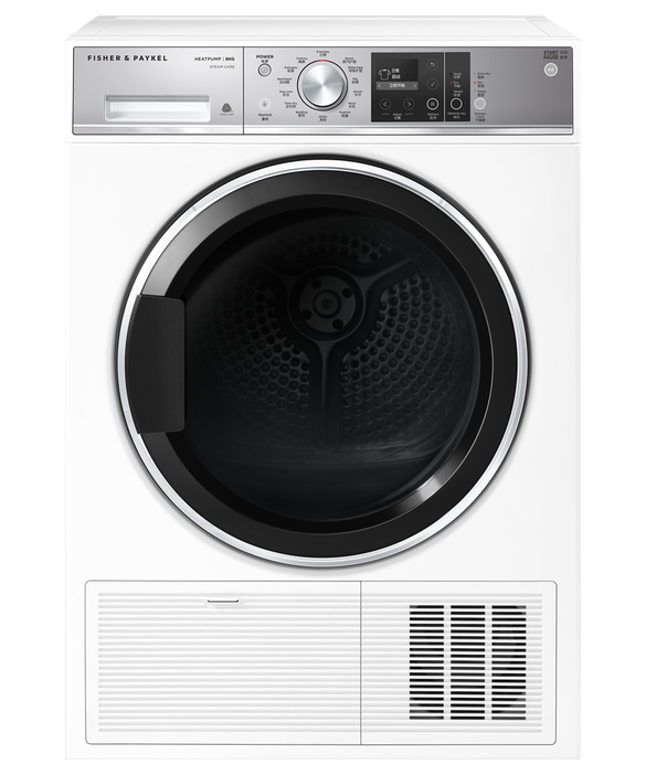 9kg Series 9 Heat Pump Dryer, Steam Care, pdp