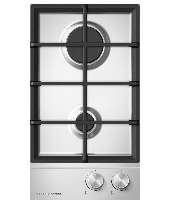 30cm Series 9 2 Burner Gas Cooktop, Natural Gas, pdp