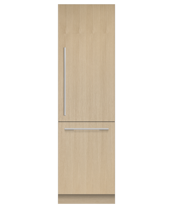 嵌入式冷藏冷冻冰箱，61cm，自动制冰和冰水, pdp