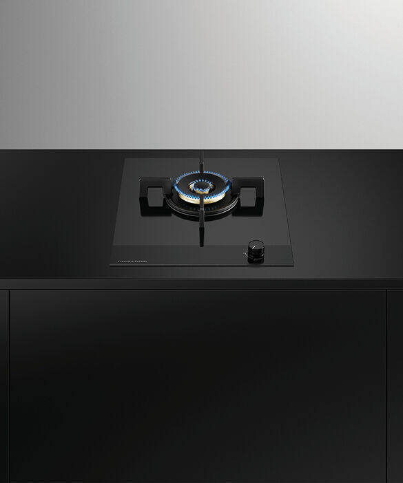 45cm Series 9 1 Burner Gas Cooktop, Natural Gas, pdp