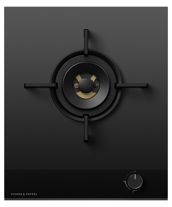45cm Series 9 1 Burner Gas Cooktop, Natural Gas, pdp