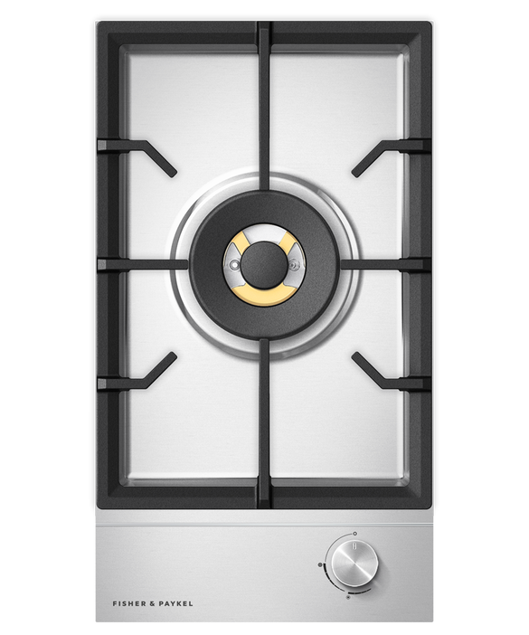 30cm Series 9 1 Burner Gas Cooktop, Natural Gas, pdp