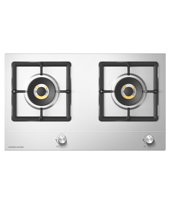 75cm Series 7 2 Burner Gas Cooktop, Natural Gas, pdp