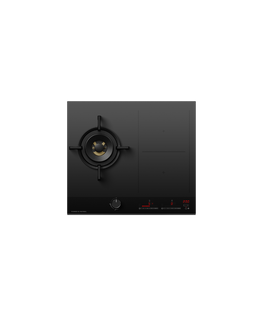 
        60cm Series 9 1 Burner + 2 Zone Hybrid Cooktop, with SmartZone, Natural Gas