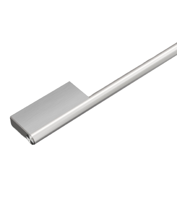 Contemporary Brushed Silver Handle, 60cm, pdp