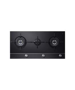 
        90cm Series 9 3 Burner Gas Cooktop, Natural Gas