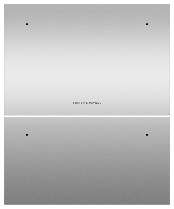 Door panels for Integrated Double DishDrawer™ Dishwasher, 60cm, pdp