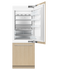 嵌入式冷藏冷冻冰箱，76cm，自动制冰和冰水 gallery image 2.0