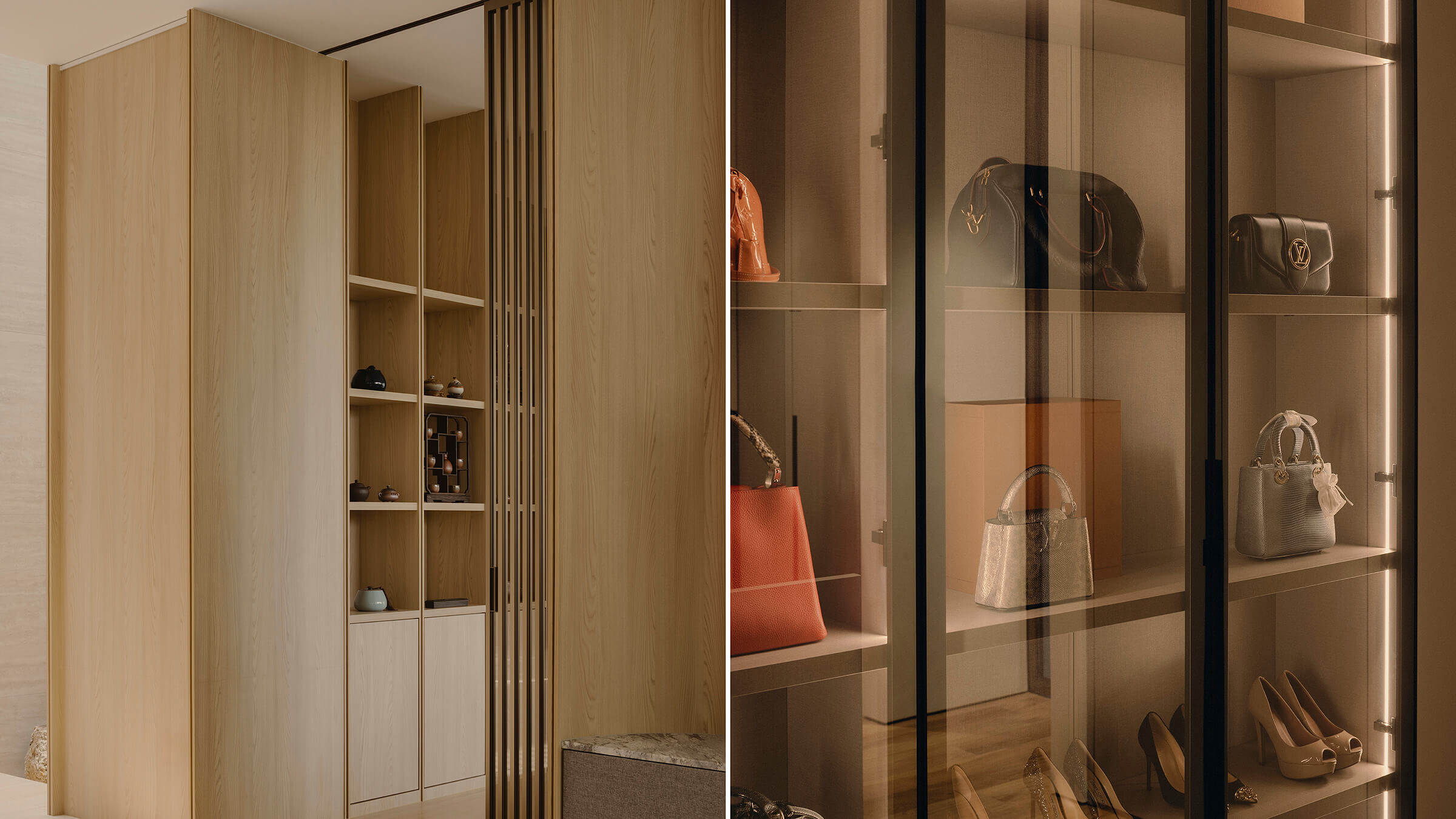 Integrated Wine and Refrigerator