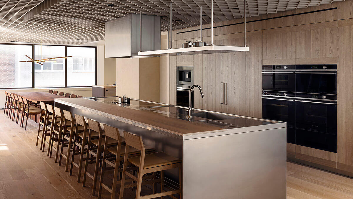 Demonstration Kitchen Featuring Fisher & Paykel Appliances at New York Experience Centre