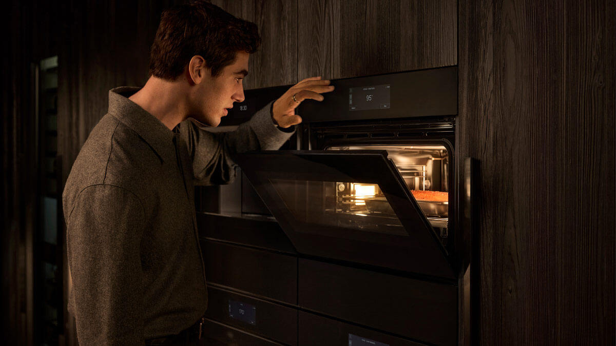 Washer drum with white cotton garments