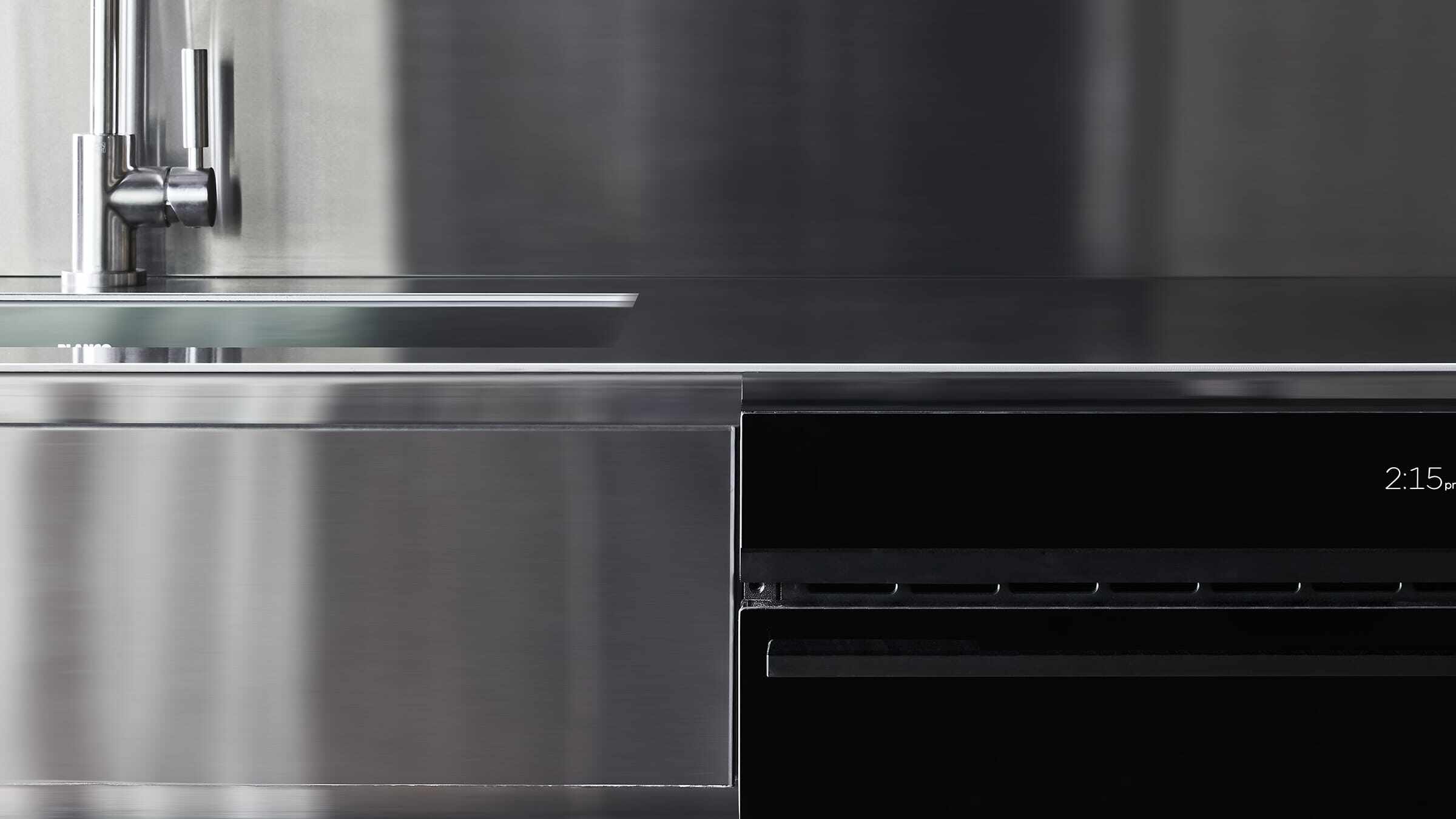 Stainless Steel Fridge Freezer 