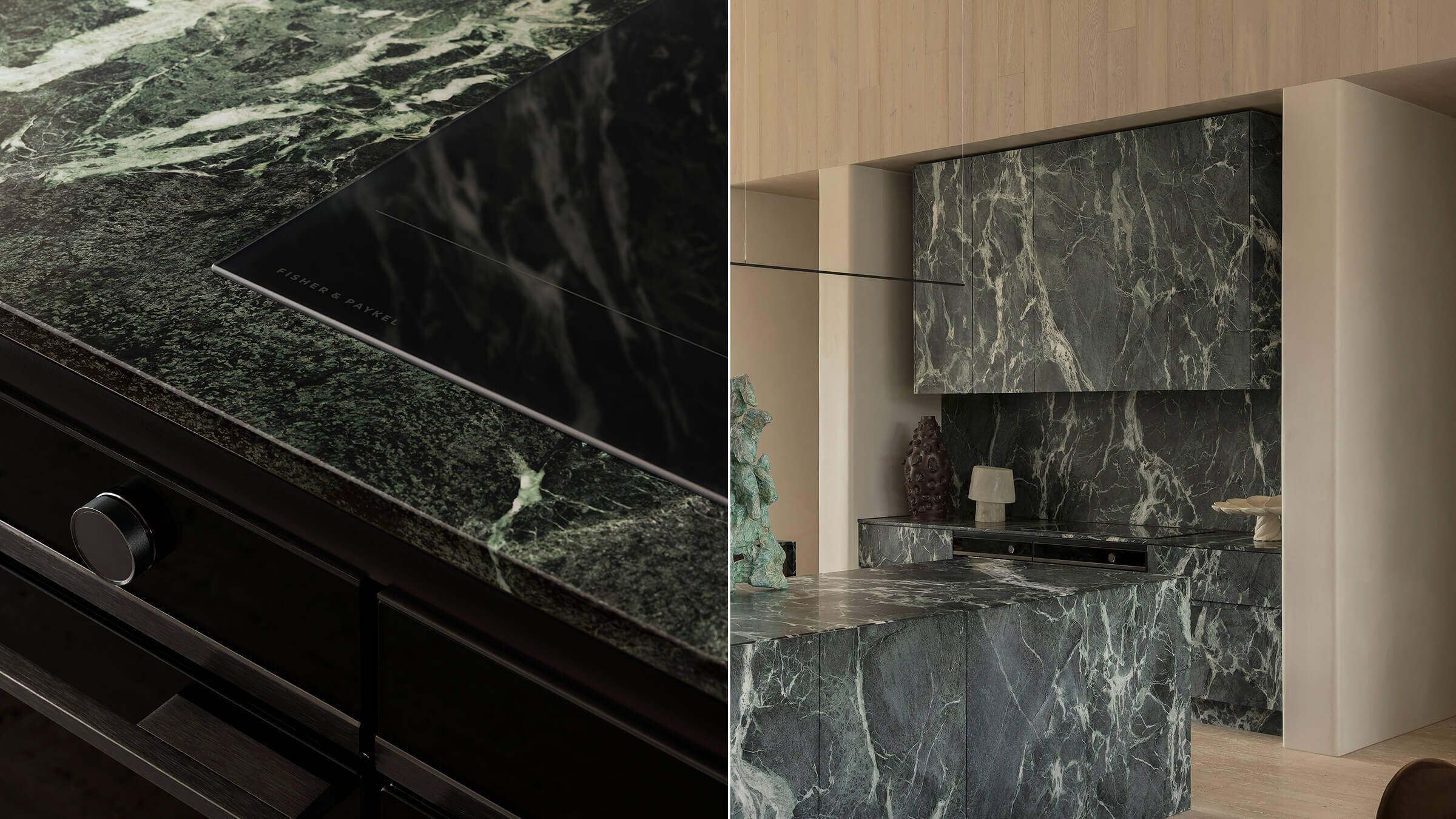 Kitchen wood details