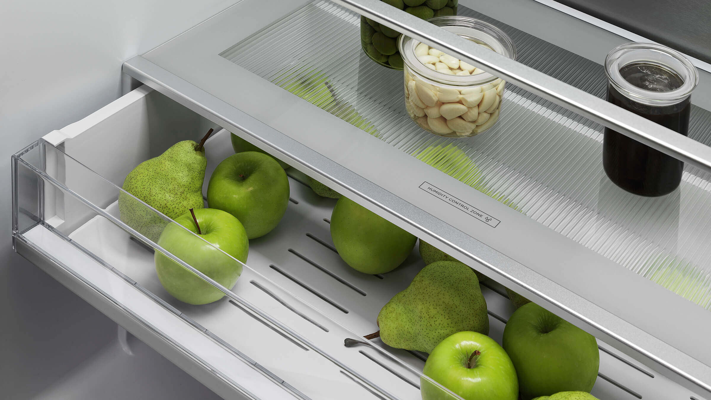 Interior view showing the temperature-controlled zones and energy-efficient LED lighting