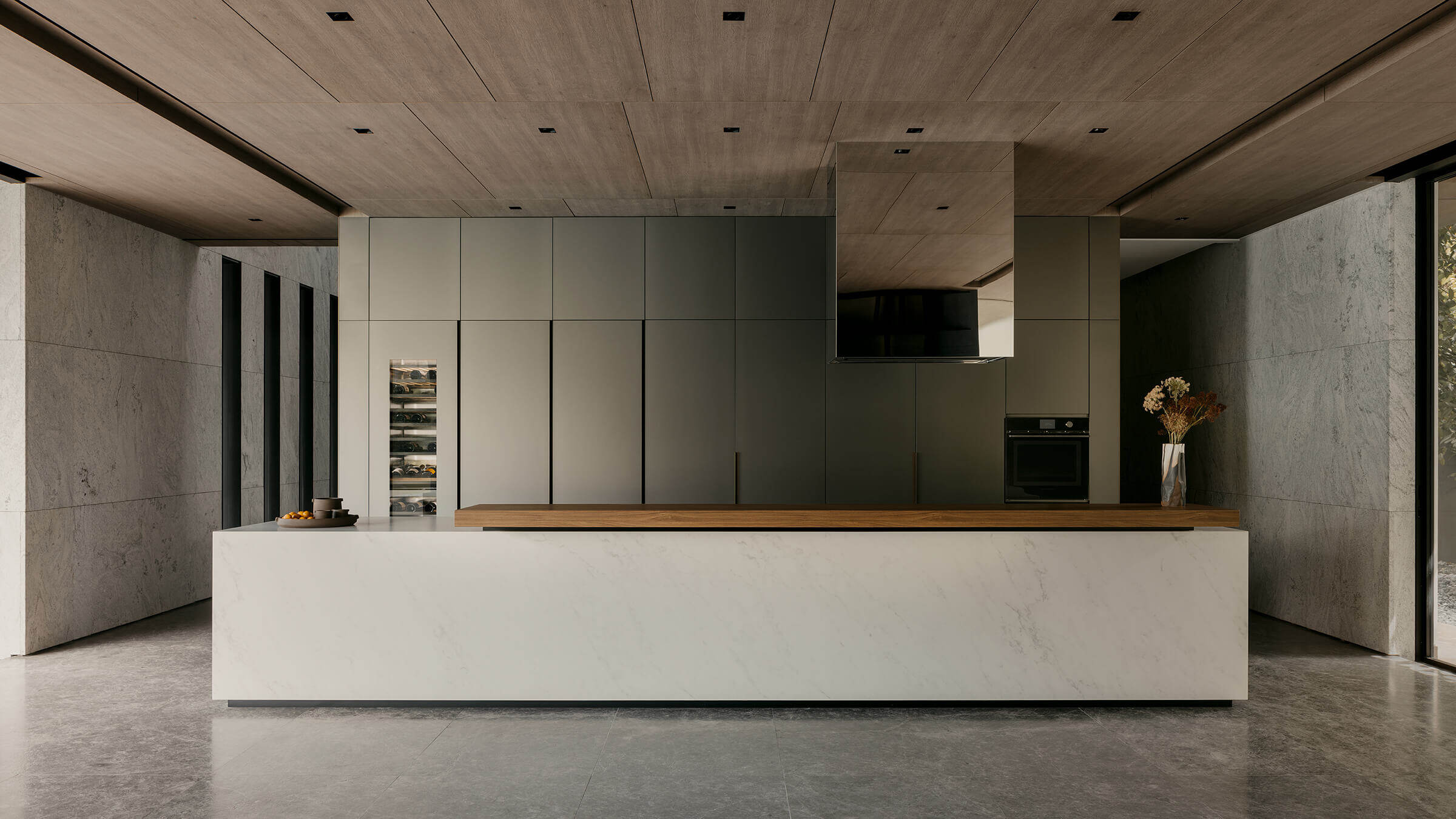 View of the kitchen